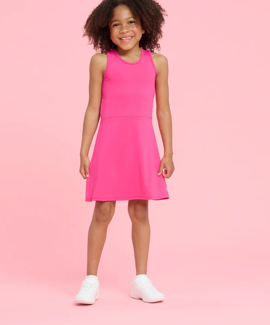 Pink Yarrow A-Line Dress