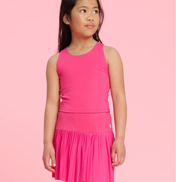 Pink Yarrow Tank w/Built in Bra