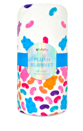 Jelly Bears Plush Blanket