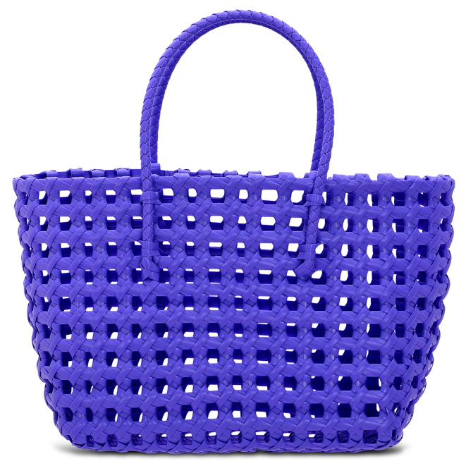Large Woven Tote | Purple