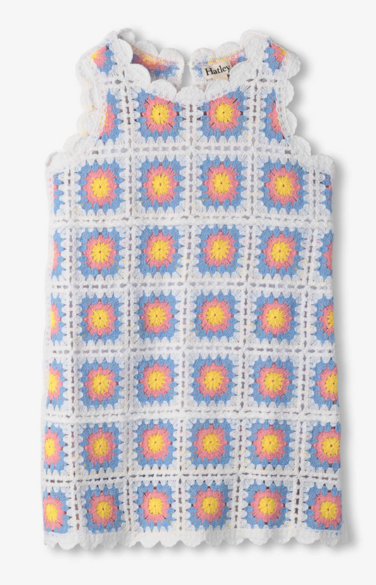 Buttercup Sleeveless Crochet Dress