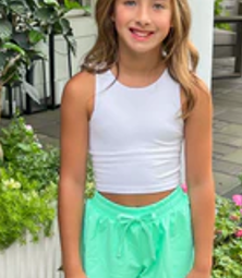Butterfly Shorts | Mint