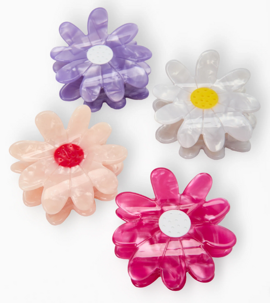 Daisy Hair Claw Clip