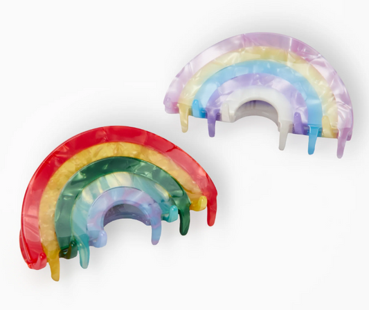 Rainbow Claw Clip