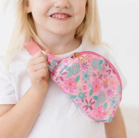 Beachy Blooms Belt Bag