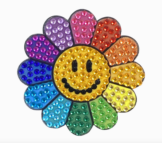 Rainbow Daisy Sticker