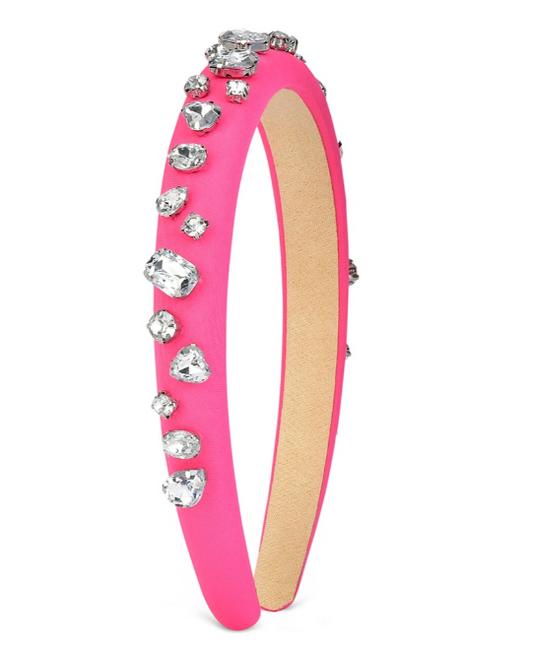 Hot Pink Gem Headband
