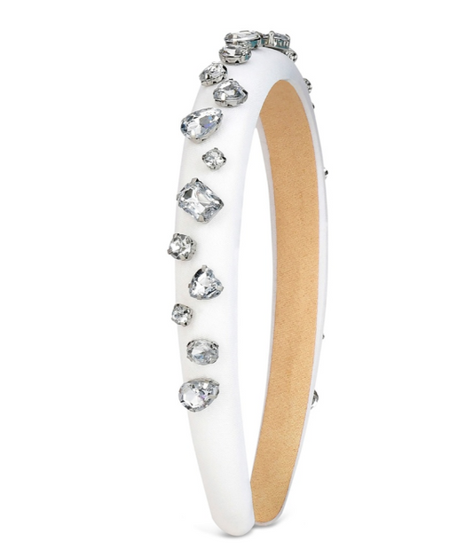 White Gem Headband
