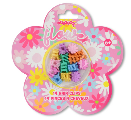 Flower Power Hair Clips