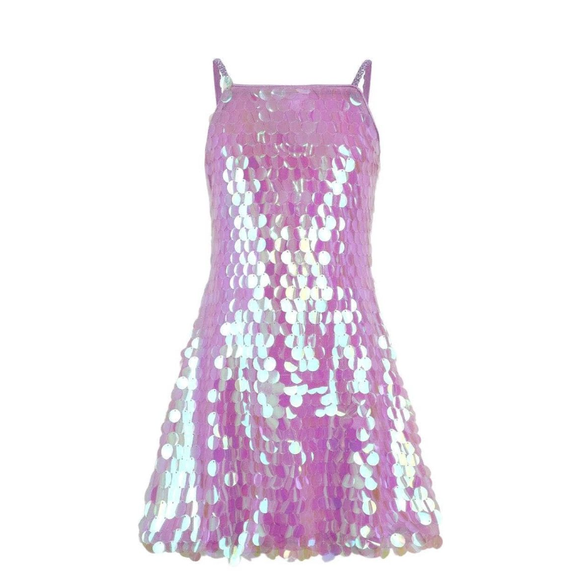 Lavender Magic Paillette Dress
