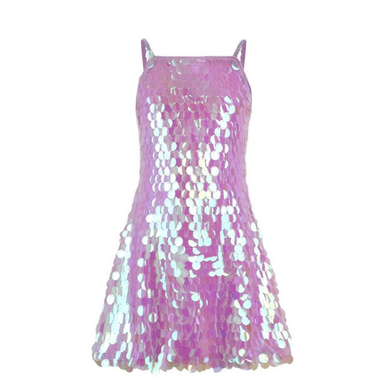 Lavender Magic Paillette Dress