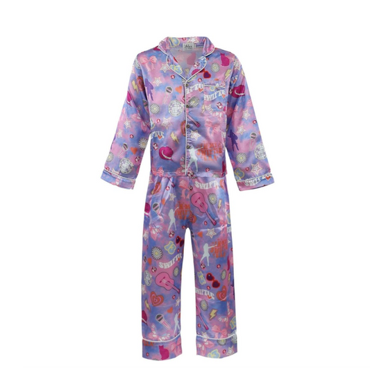 Swiftie Lovers Silky Set
