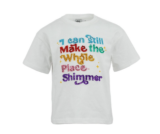Shimmer Rainbow Gem Crystal T Shirt