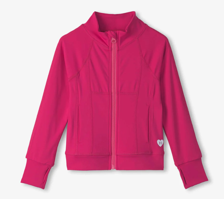 Fuchsia Pink Active Jacket