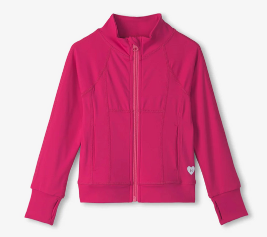 Fuchsia Pink Active Jacket