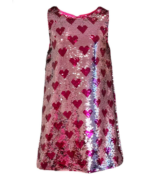I Love You Sequin Dress