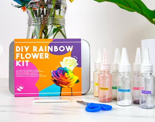 DIY Rainbow Flowers Kit