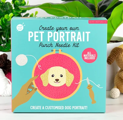Dog Punch Needle Kit