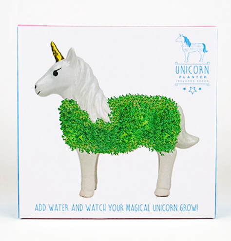 Unicorn Planter w/Seeds