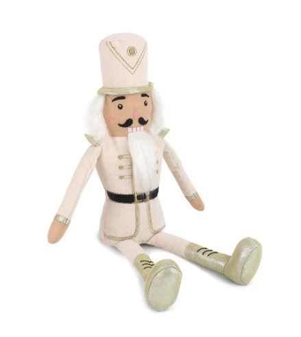 Cream and Gold Nutcracker