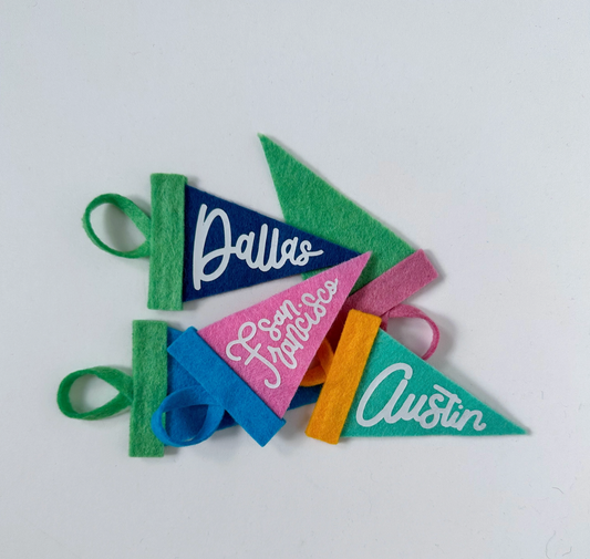 Bay Village Mini Pennant