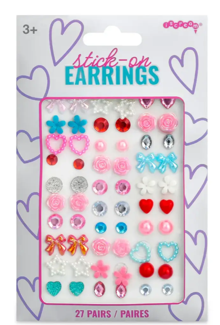 Sparkly Stick-On Earrings