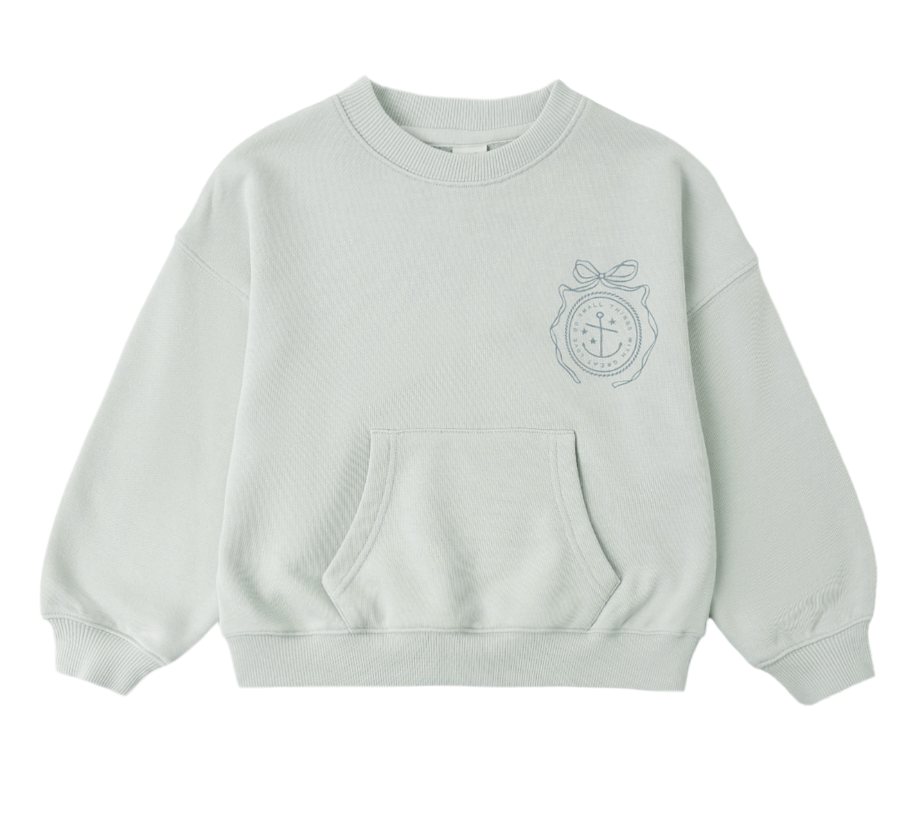 Pouch Pocket Crew | Seafoam
