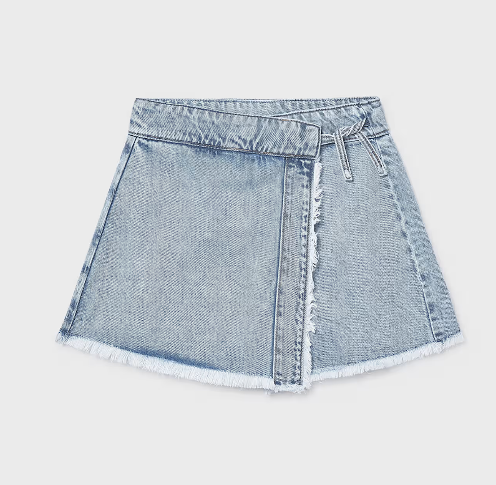 Lt Denim Skort | 6903