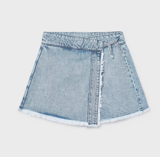 Lt Denim Skort | 6903
