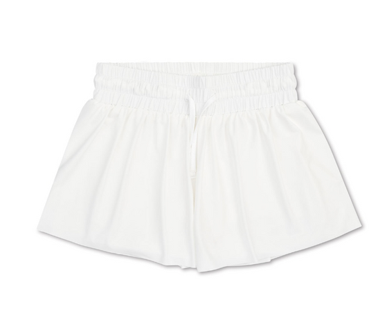 White Butterfly Shorts