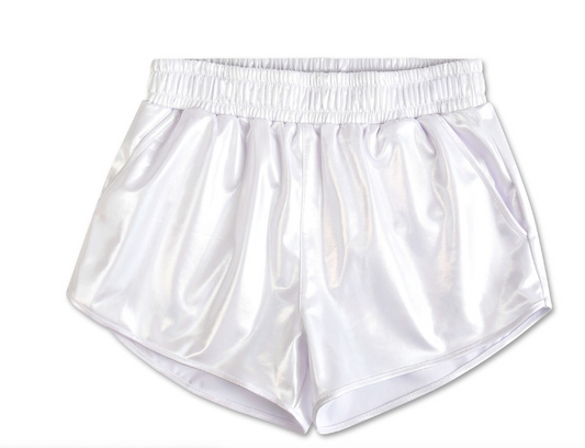 Pearl Metallic Shorts