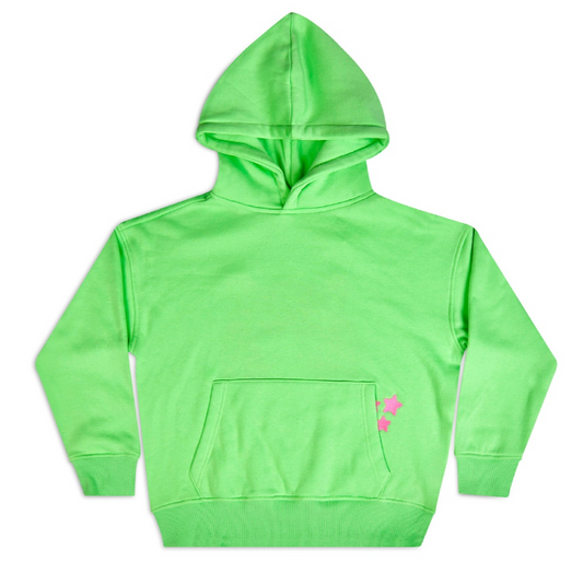 Apple Green Tiger Hoodie Sweatshirt