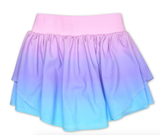 Purple Ombre Skort
