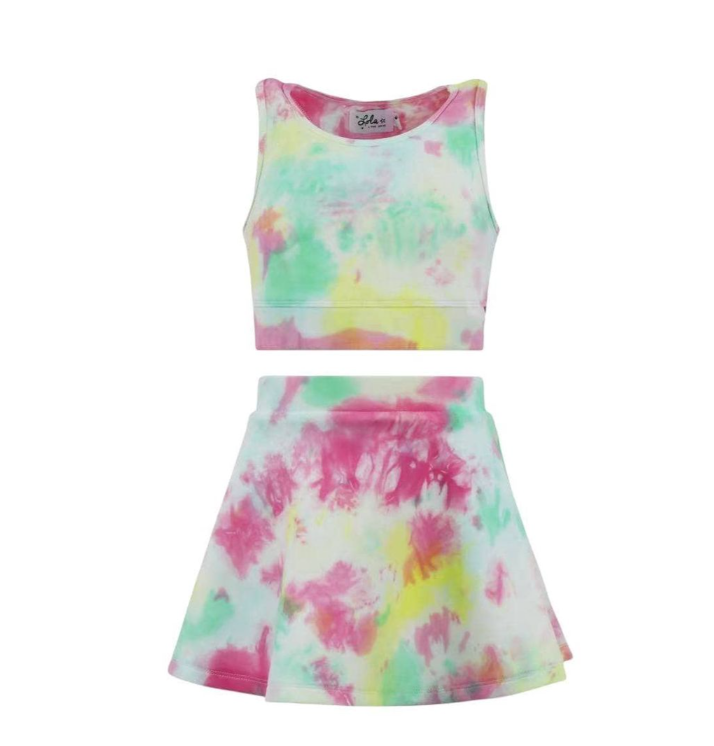 Tie Dye Tennis Set