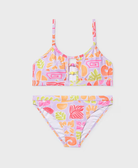 Purple Print Bikini | 6774