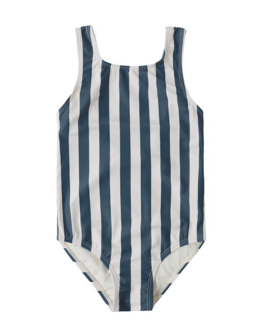 Moxie One Piece | Navy Stripe