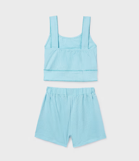 Sky Blue Short/Top Set | 6213