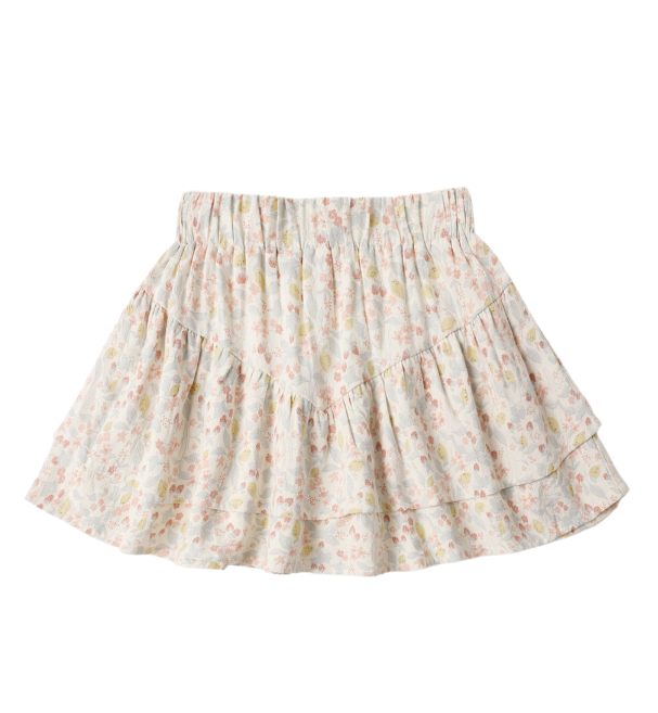 Tiered Mini Skirt | Summer Garden