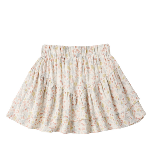 Tiered Mini Skirt | Summer Garden