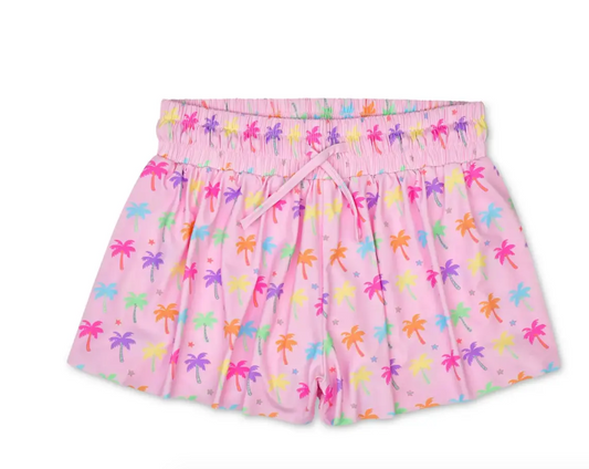 Palm Paradise Butterfly Shorts