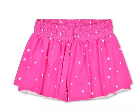 Berry Star Butterfly Shorts