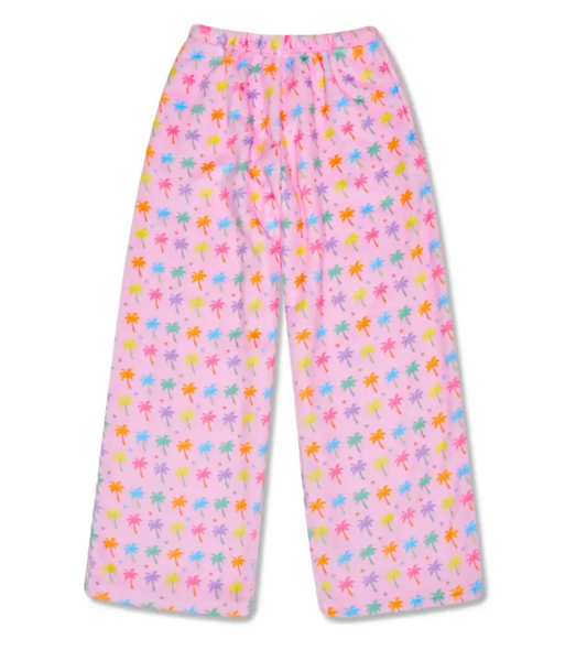 Palm Paradise Plush Pants