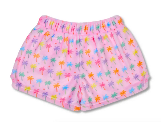 Palm Paradise Plush Shorts