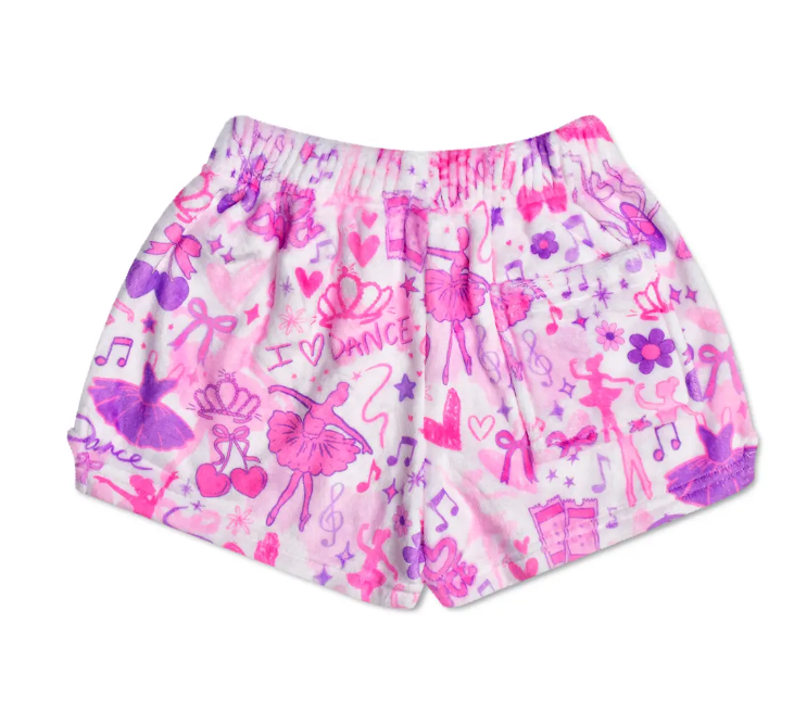 Corey Paige Love to Dance Plush Shorts