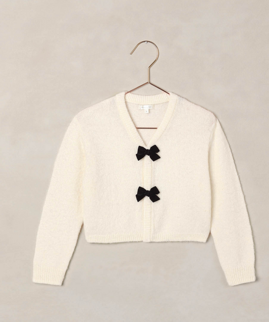 Bow Cardigan | Ivory