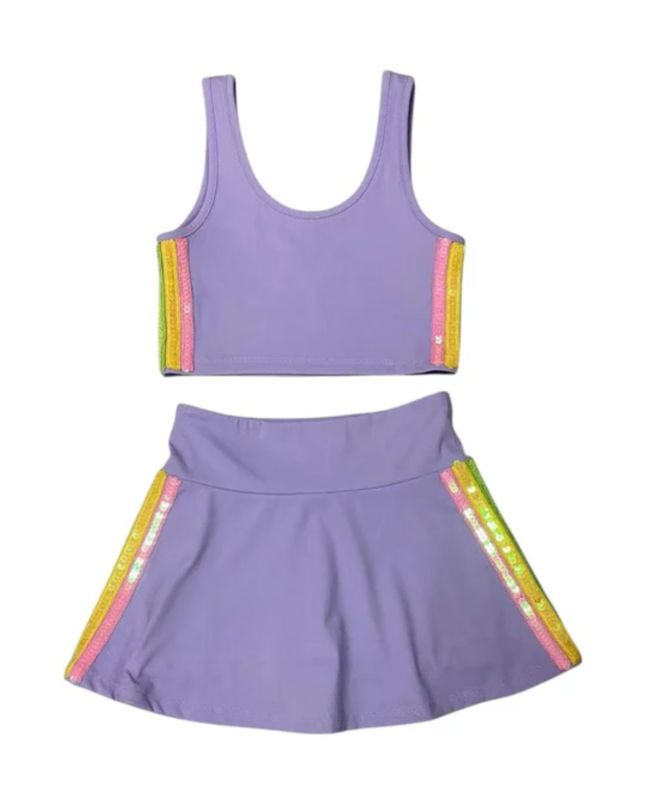 Lavender Rainbow Sherbet Tennis Set