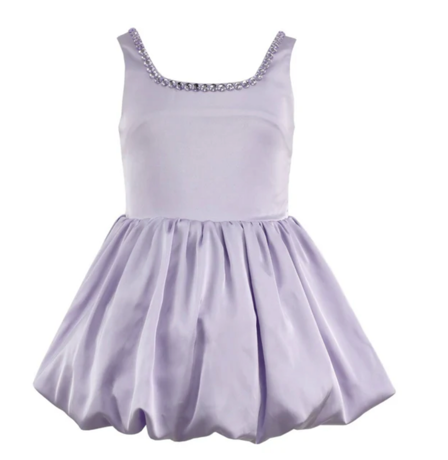 Pastel Gems Bubble Dress | Lavender