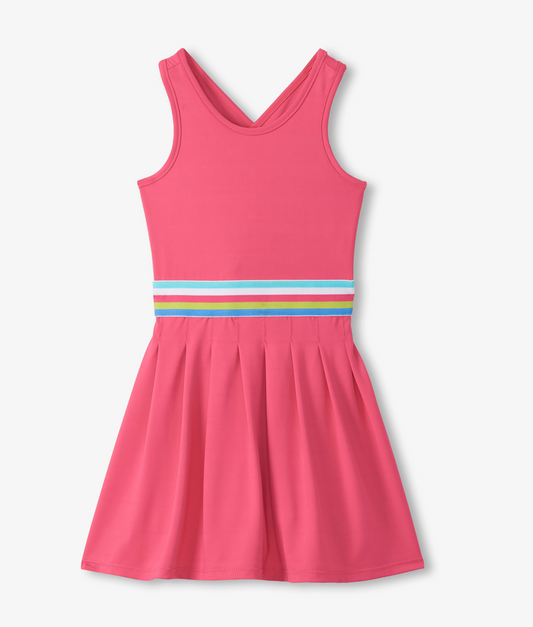 Fandango Pink Pleated Active Dress
