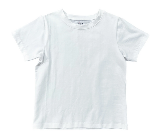 Boxy Tee | White