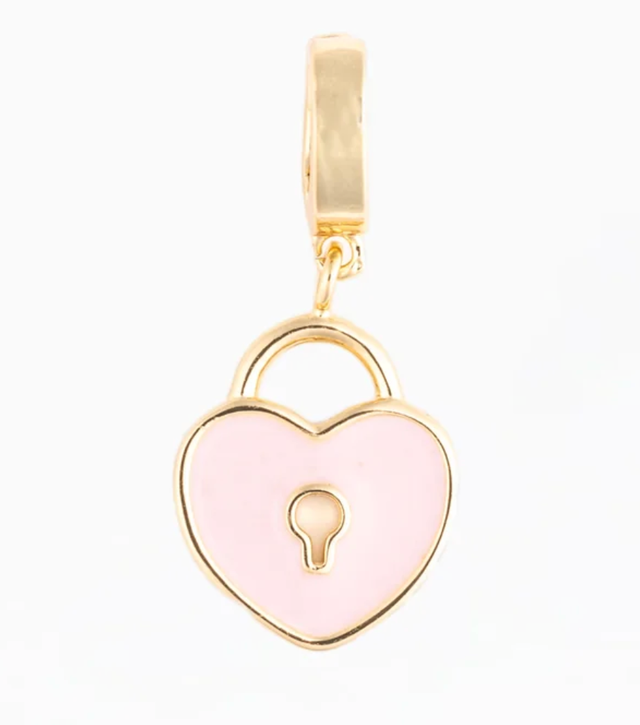 MM Charm | Pink Heart Locket